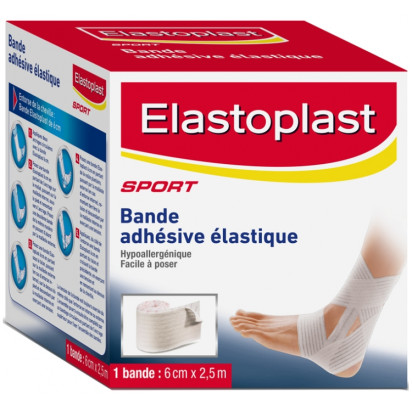 Elastoplast Bande Adhésive Elastique, 6cm x 2.5m | Parashop.com
