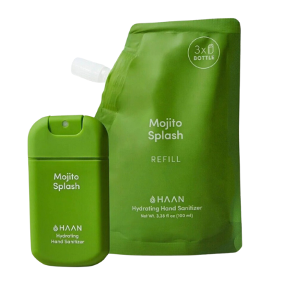 Coffret Spray Désinfectant + recharge "Mojito splash"