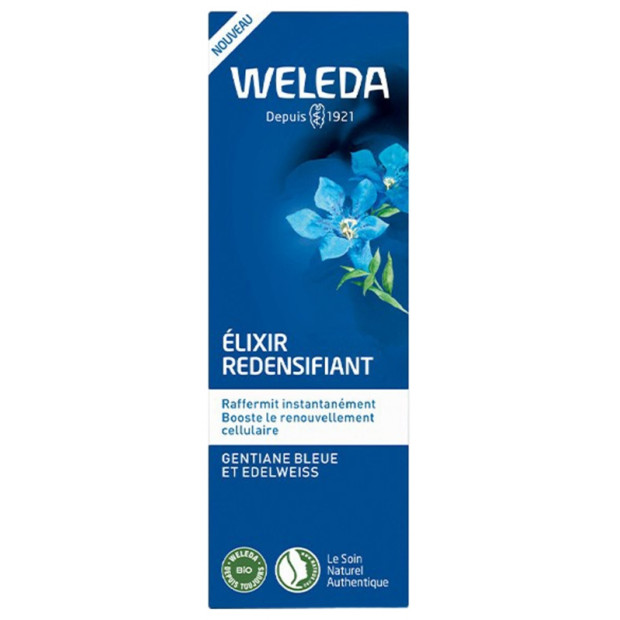 Weleda Élixir Redensifiant Gentiane Bleue et Edelweiss, 30ml | Parashop.com