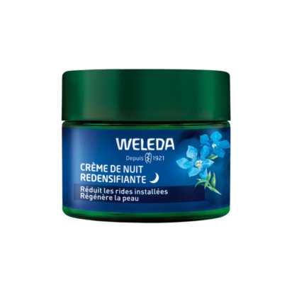 Crème de Nuit redensifiante Gentiane bleue et Edelweiss - Weleda