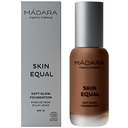 Madara SKIN EQUAL Fond De Teint Éclat 100 Mocha SPF15, 30ml | Parashop.com