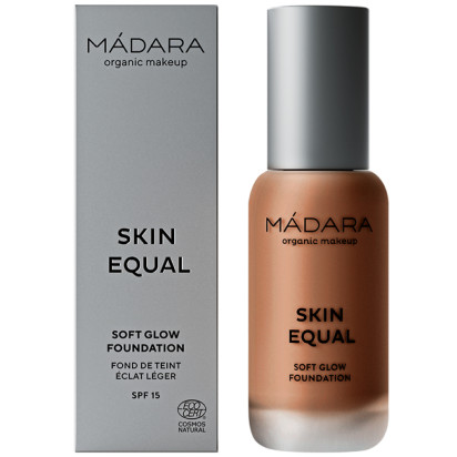 Madara SKIN EQUAL Fond De Teint Éclat 90 Chestnut SPF15, 30ml | Parashop.com