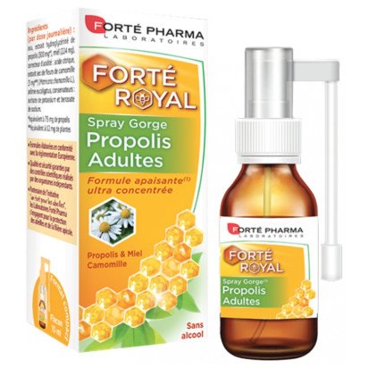 Forte Pharma Propolis Spray Gorge Adultes, 15ml | Parashop.com