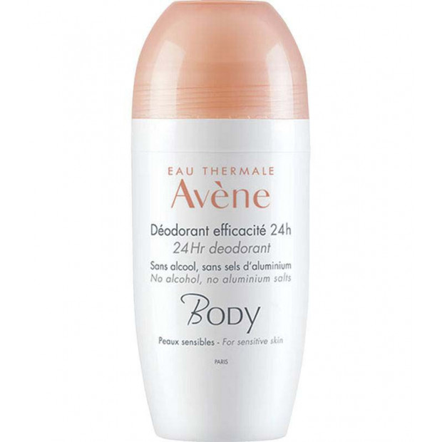 BODY Déodorant régulateur bille peaux sensibles, 50ml Avene - Parashop