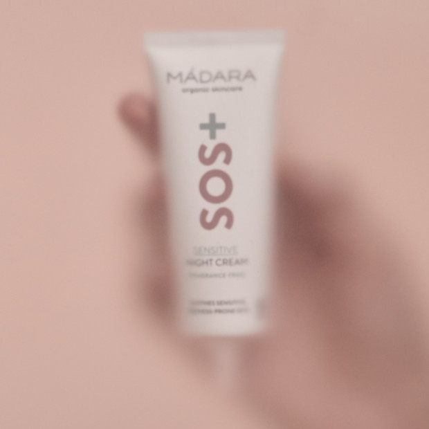 Sos+ Sensitive Crème De Nuit, 70ml
