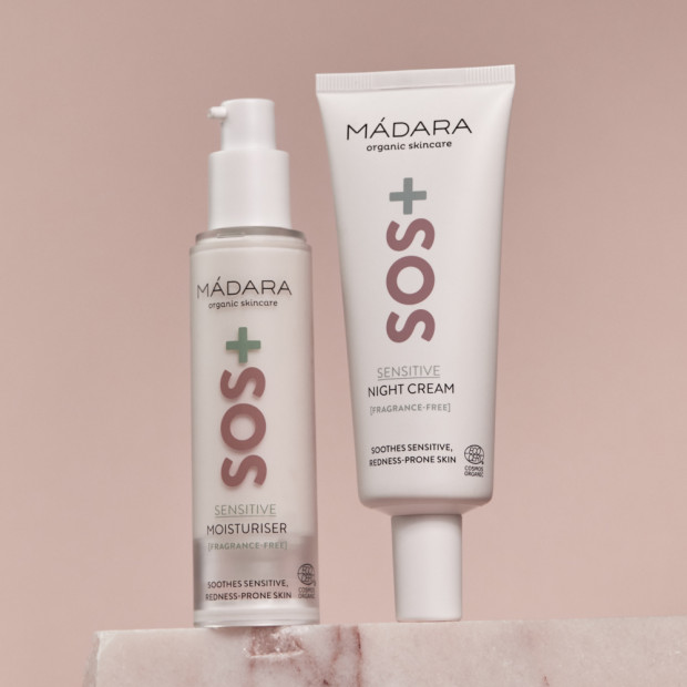 MADARA SOS+ SENSITIVE Crème de nuit, 70ml | Parashop.com