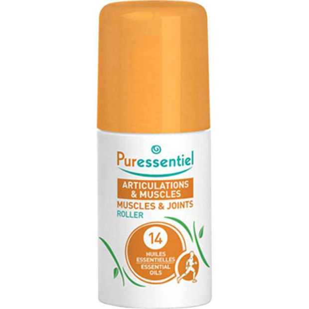 ARTICULATIONS & MUSCLES, Roller aux 14 Huiles Essentielles, 75ml Puressentiel - Parashop