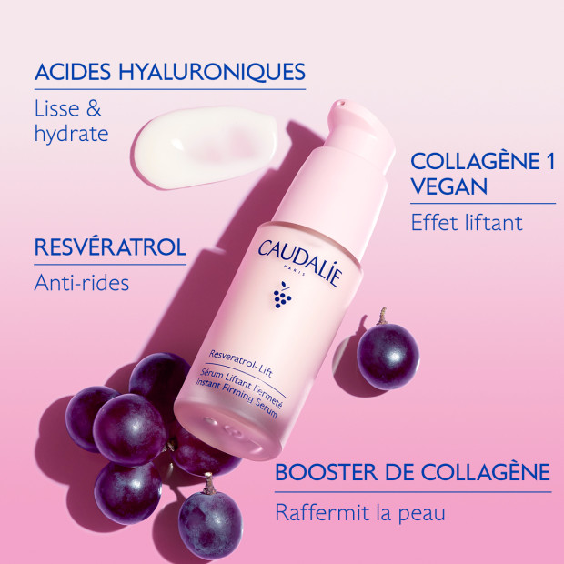 Caudalie RESVERATROL-LIFT Serum Liftant Fermeté, 30ml | Parashop.com