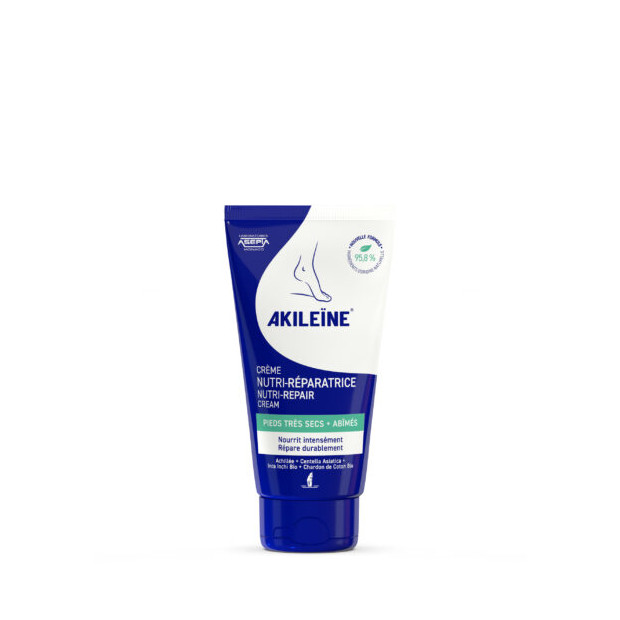 Akileine Creme Pieds Nutri-reparatrice, 75ml | Parashop.com
