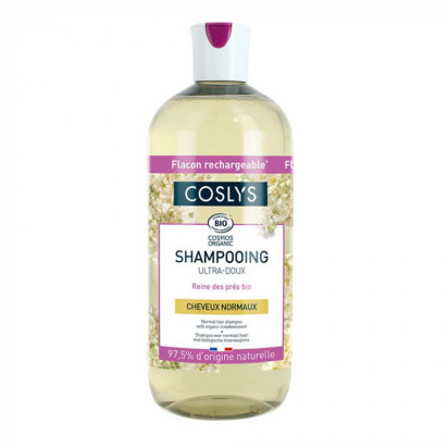 Shampoing ultra doux bio cheveux normaux, 500ml Coslys - Parashop