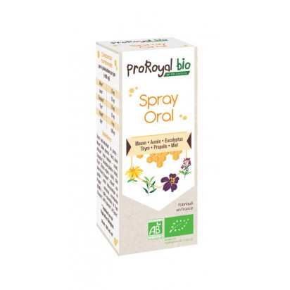 Spray oral antiseptique et adoucissant gorge, 15ml