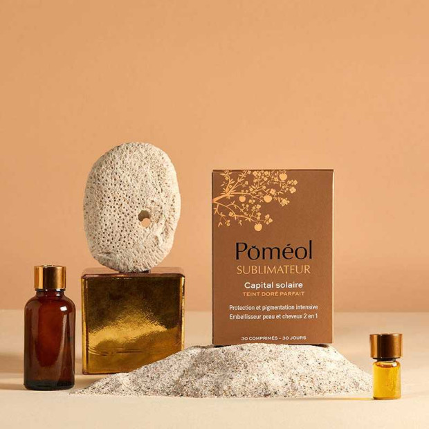 Poméol SUBLIMATEUR Préparateur soleil, 60 Comprimés | Parashop.com