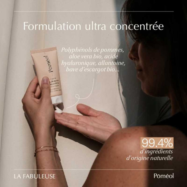 Poméol LA FABULEUSE Crème hydratante réparatrice visage corps mains, 30ml | Parashop.com