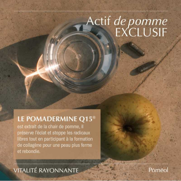 Poméol VITAL GLOW Vitalité antioxydant éclat du teint, 60 gélules | Parashop.com