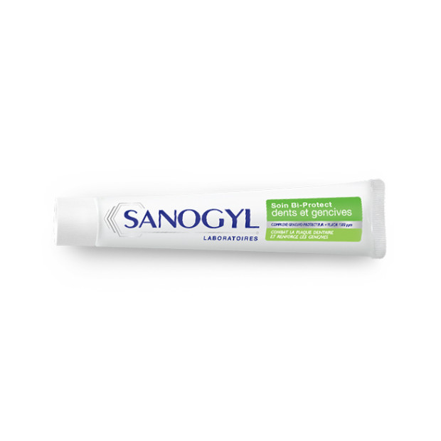 Sanogyl Dentifrice Bi-Protect soin dents et gencives, 75ml | Parashop.com