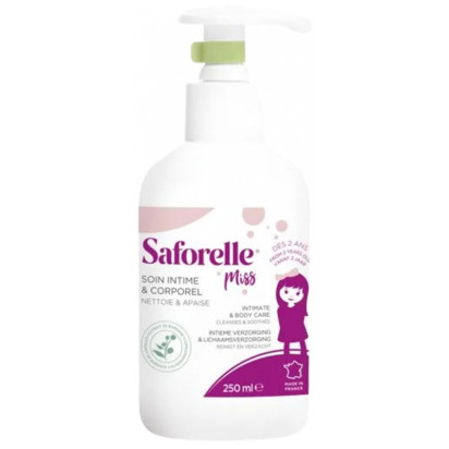 Saforelle MISS, Soin intime et corporel des petites filles, 250ml