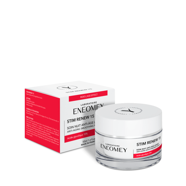 Stim Renew 15 Soin Nuit Anti-Âge Lissant, 50ml