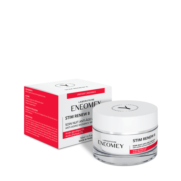 Stim Renew 8 Soin Nuit Anti-Âge Unifiant, 50ml