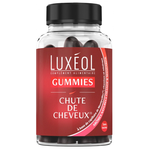 Luxéol Chute de Cheveux, 60 Gummies | Parashop.com