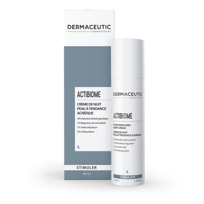 Stimuler ACTIBIOME Crème de nuit peau à tendance acnéique, 40ml