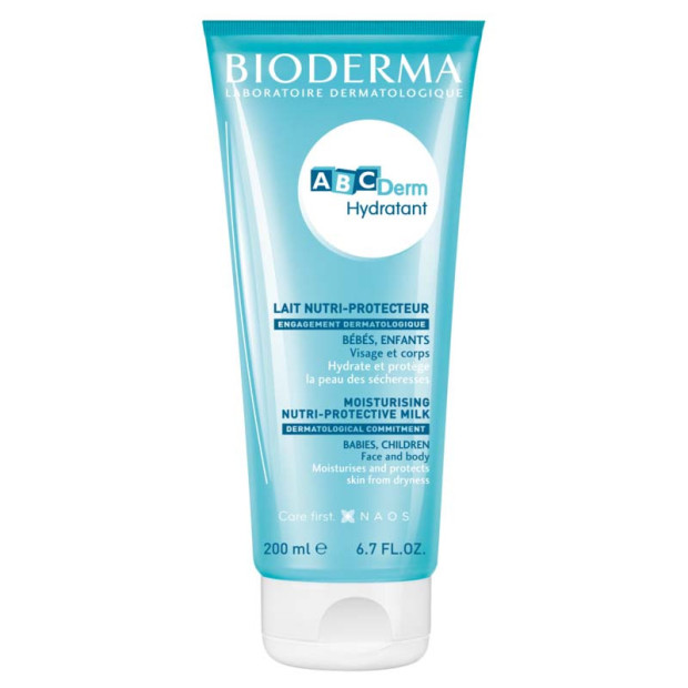 ABCDERM Hydratant Lait Douceur, 200ml Bioderma - Parashop