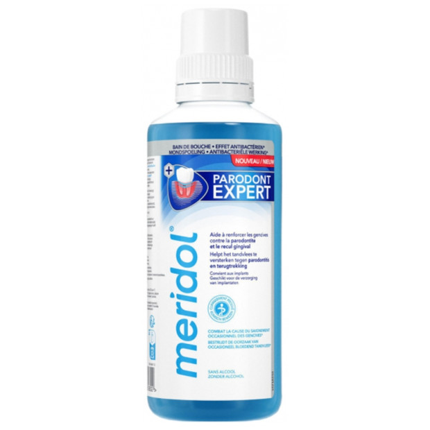 Meridol Parodont Expert Bain de Bouche, 400ml | Parashop.com