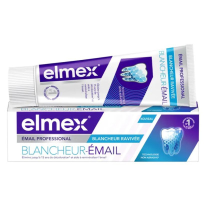 Elmex Opti-Email Dentifrice Blancheur, 75ml | Parashop.com