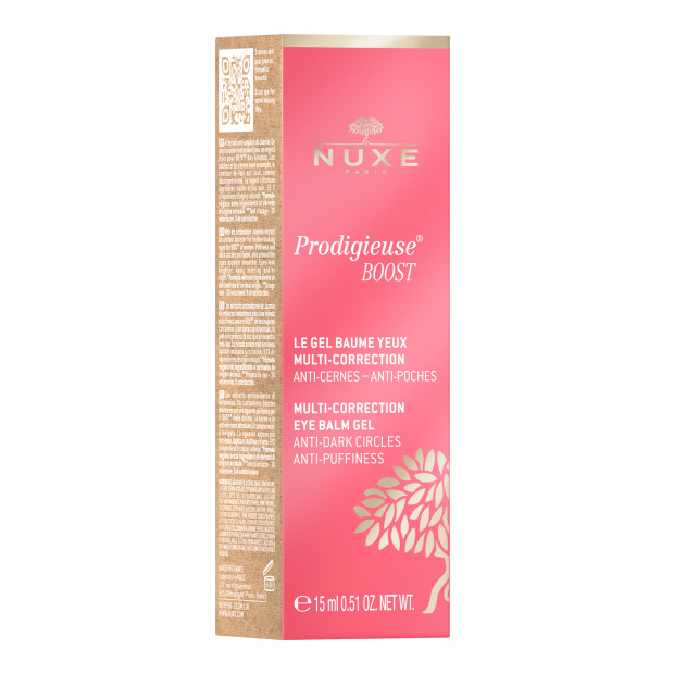 Nuxe CRÈME PRODIGIEUSE BOOST, Gel Baume Yeux Multi-Correction, 15ml | Parashop.com