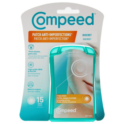 Compeed Patch Anti-Imperfections Discret Jour, 15 Patchs | Parashop.com