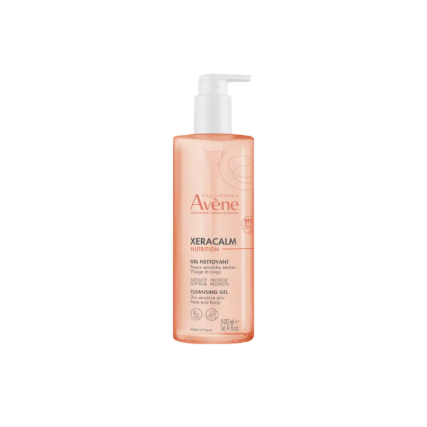 Avene XERACALM Nutrition Gel Nettoyant, 500ml | Parashop.com