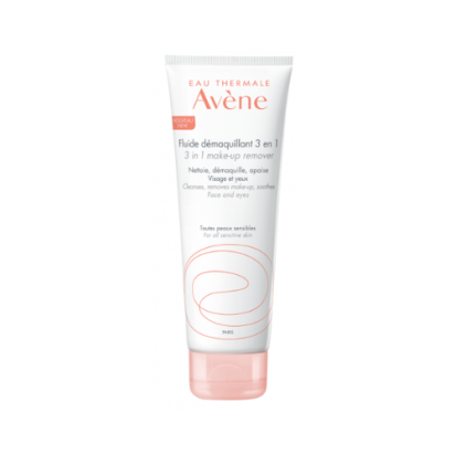 Avene LES ESSENTIELS Démaquillant fluide 3-en-1, 200ml | Parashop.com