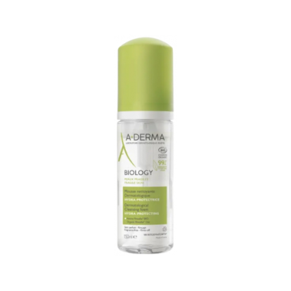 A-Derma BIOLOGY Mousse Nettoyante Dermatologique Hydra-Protectrice Bio | Parashop.com