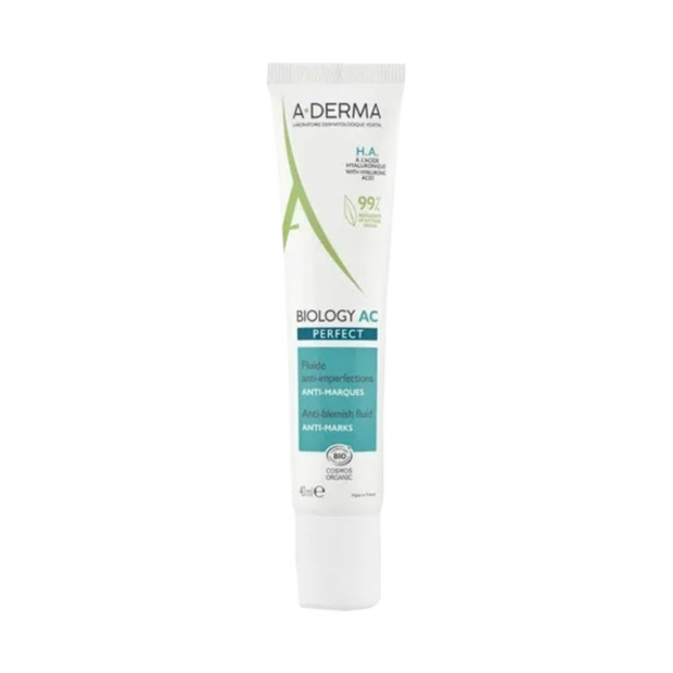 A Derma BIOLOGY AC Perfect Fluide Anti-Imperfections Anti-Âge Bio, 40ml| Parashop.com