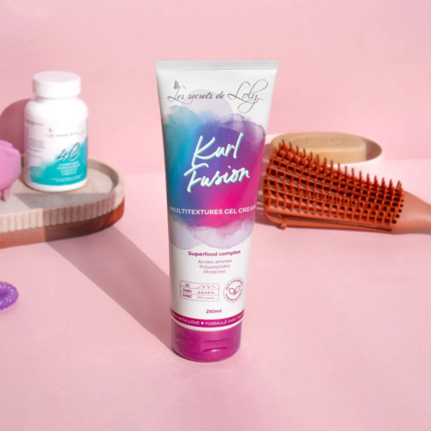 Les Secrets de Loly x KURL FUSION Crème-gel multi textures, 250ml | Parashop.com