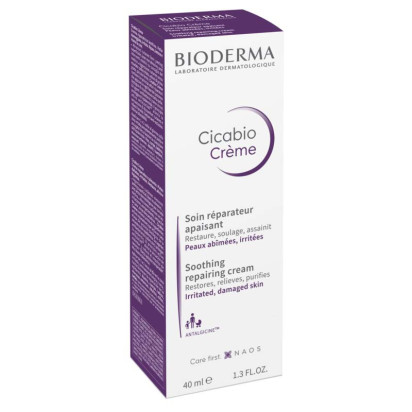 CICABIO Crème Cicatrisante, 40ml Bioderma - Parashop