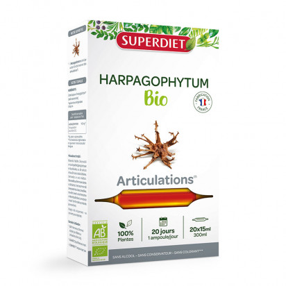 Harpagophytum Bio Articulations, 20 ampoules Super Diet - Parashop