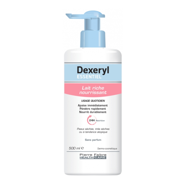 DEXERYL ESSENTIEL Lait Riche Nourrissant, 500ml