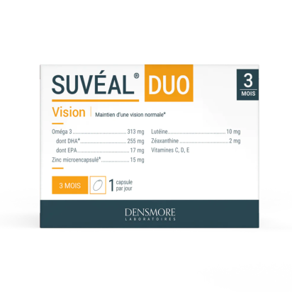 Suvéal Duo Maintien Vision Normale, 90 Capsules