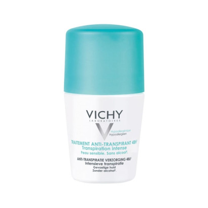VICHY Déodorant Anti-Transpirant 48H Roll-On, 50ml | Parashop.com