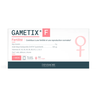 Gametix F Fertilité Femme, 30 Sachets De 5G