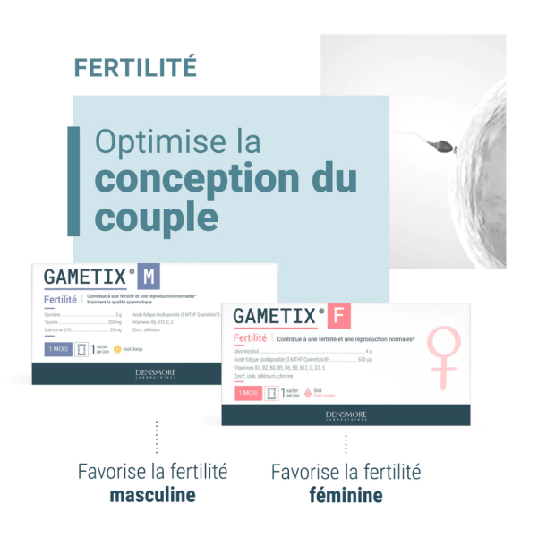 GAMETIX F Fertilité femme, 30 Sachets de 5g