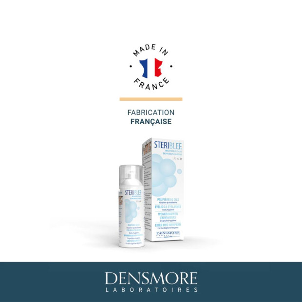 Steriblef Mousse Nettoyante Paupières & Cils, 50ml