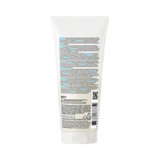 La Roche-Posay EFFACLAR H Iso-Biome Crème Lavante Hydratante Apaisante, 200ml | Parashop.com