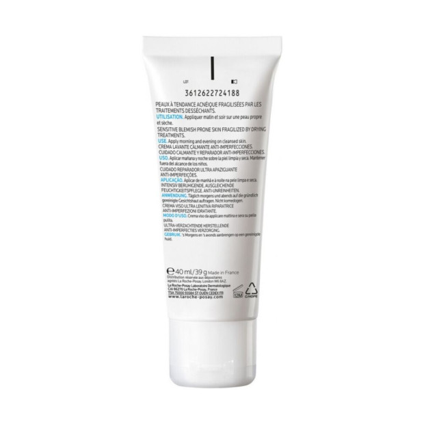 La Roche-Posay EFFACLAR H Iso-Biome Soin Réparateur Apaisant Anti-Marques, 40ml | Parashop.com