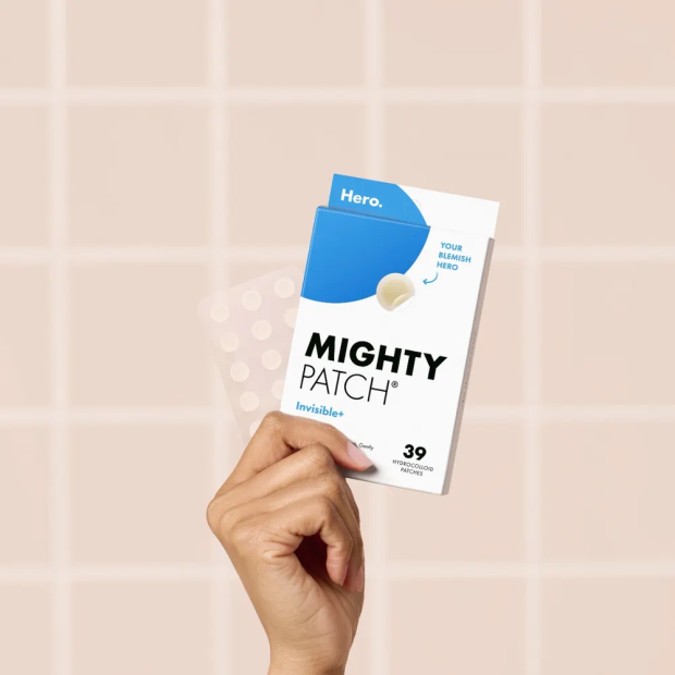 Mighty Patch Invisible+ Patchs De Jour Anti-Acné, 24 Patchs Hydrocolloïdes