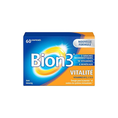 Bion3 Vitalité, 60 comprimés | Parashop.com