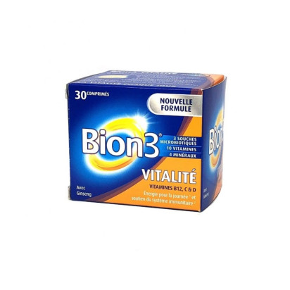 Bion3 Vitalité, 30 comprimés | Parashop.com