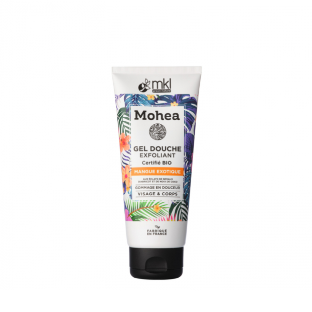 Mohea Gel Douche Exfoliant Mangue, 200ml