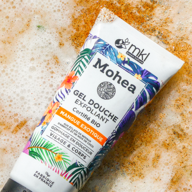 Mohea Gel Douche Exfoliant Mangue, 200ml