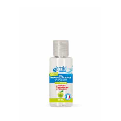 Gel Hydroalcoolique Mains Pomme, 30ml